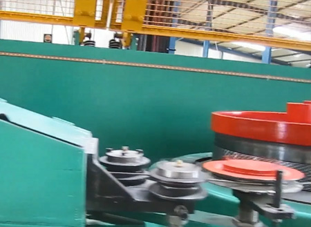 Procédé de production de fil à souder cuivré à une ligne_Equipement de  production de fil de soudure_Jiangyin yifa metal technology Co.,LTD