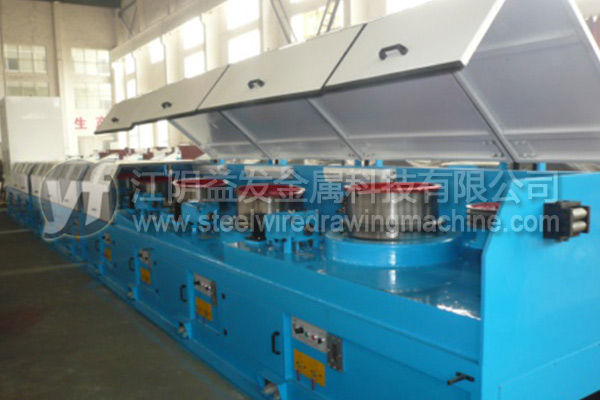 How is the working efficiency of the wire drawing machine guaranteed?